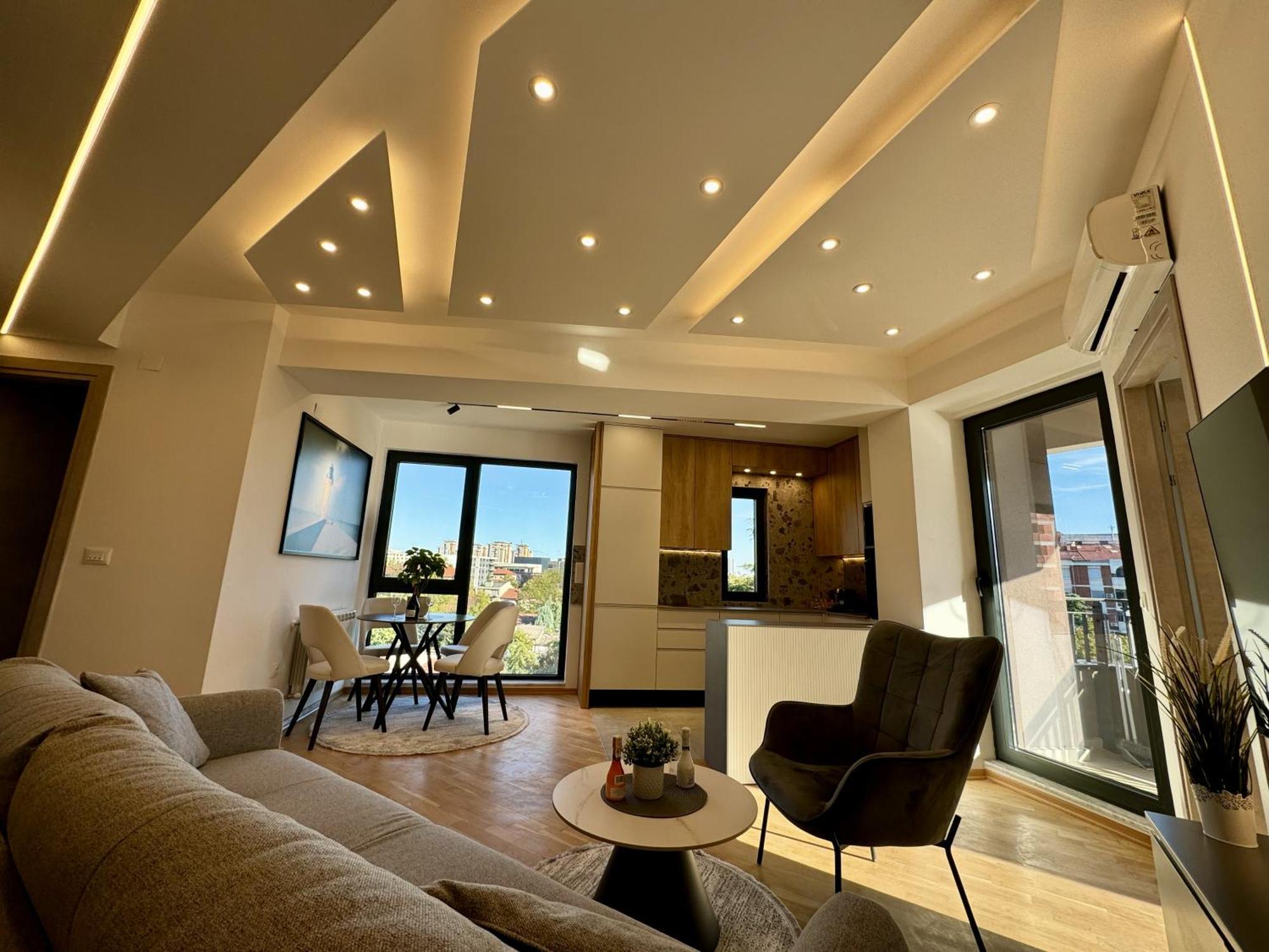 Maria Luxury Apartment Skopje Exteriér fotografie