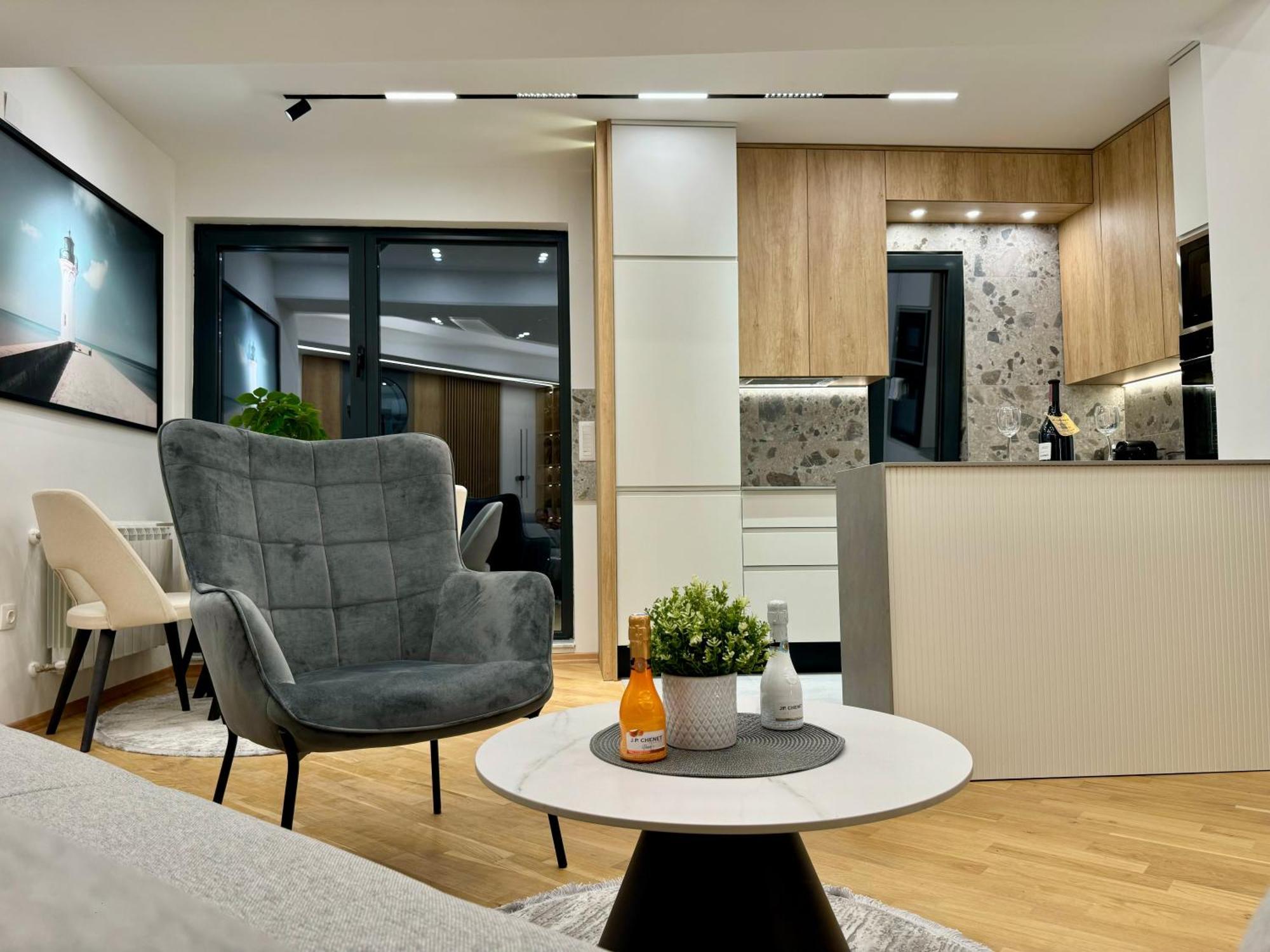 Maria Luxury Apartment Skopje Exteriér fotografie