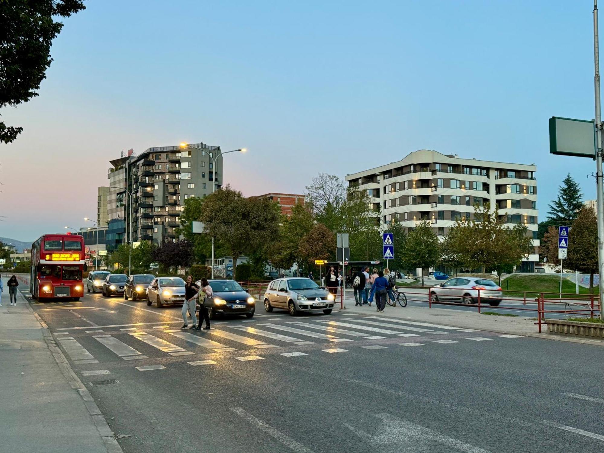 Maria Luxury Apartment Skopje Exteriér fotografie